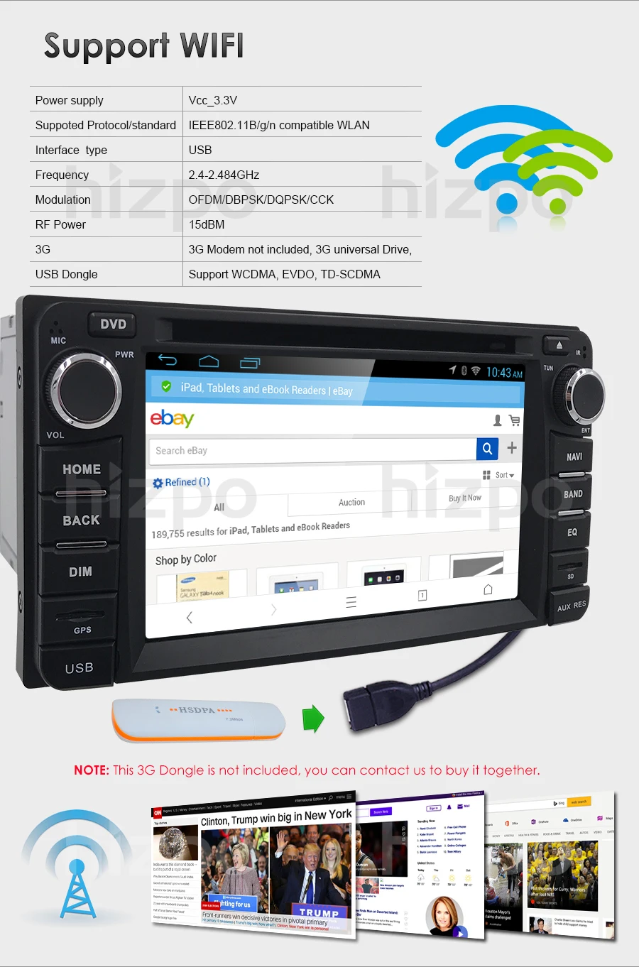 Clearance Hizpo Android 6.2 Inch For Toyota Corolla Prado 4RUNNER Hilux FJ Cruiser Tundra Echo GPS RAV4 Car Navi Bluetooth dvd free camera 15