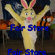 Пасхальный желтый кролик талисман костюм Взрослый размер плюшевые персонажи мультфильмов Mascotte наряд костюм EMS отправка SW209