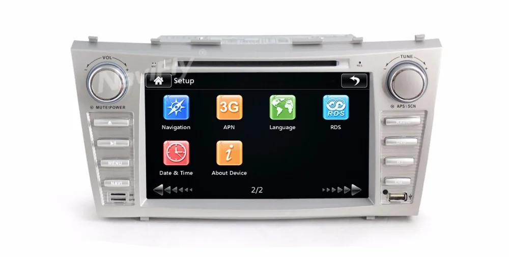 Top MEKEDE free shipping  Car GPS Navigation multimedia player For Toyota Camry 2007 2008 2009 2010 Head Unit Car Stereo radio BT 19