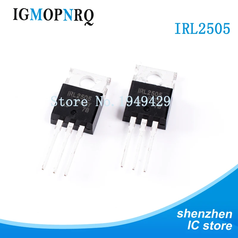 

10PCS IRL2505PBF TO-220 IRL2505 MOSFET MOSFT 55V 104A 8mOhm 86.7nC LogLvAB New original free shipping