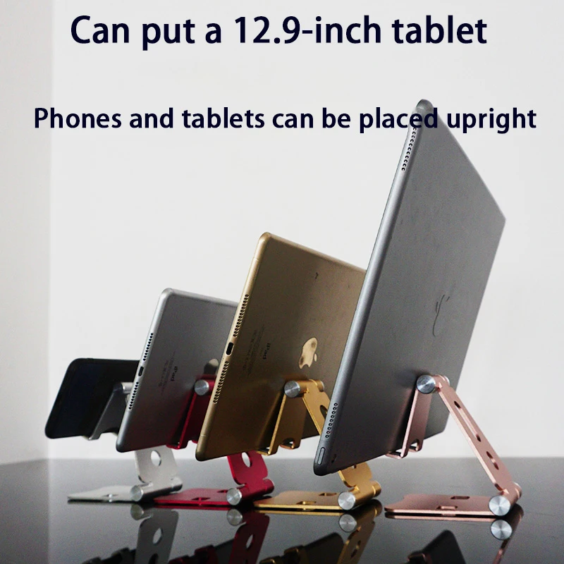  Universal Rotatable Desktop Tablet Holder for ipad air 2 mini 1 3 4 5 pro 9.7 10.5 12.9 Foldable Ce