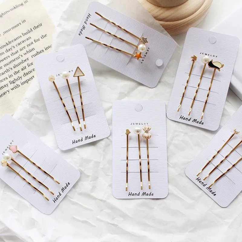 

Wholesale Handmade Sweet Chic Women Girls Hair Clips Fashion Starfish Shell Metal Hair Pins Barrettes Female Hair Styling Tools