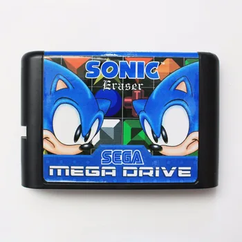 

Sonic Eraser 16 bit MD Game Card For Sega Mega Drive For Genesis