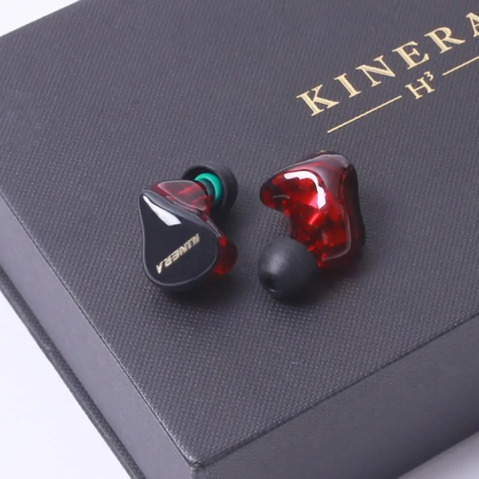KINERA H3 2BA + 1D тройной драйверы Гибридный съемные HiFi внутриканальный монитор