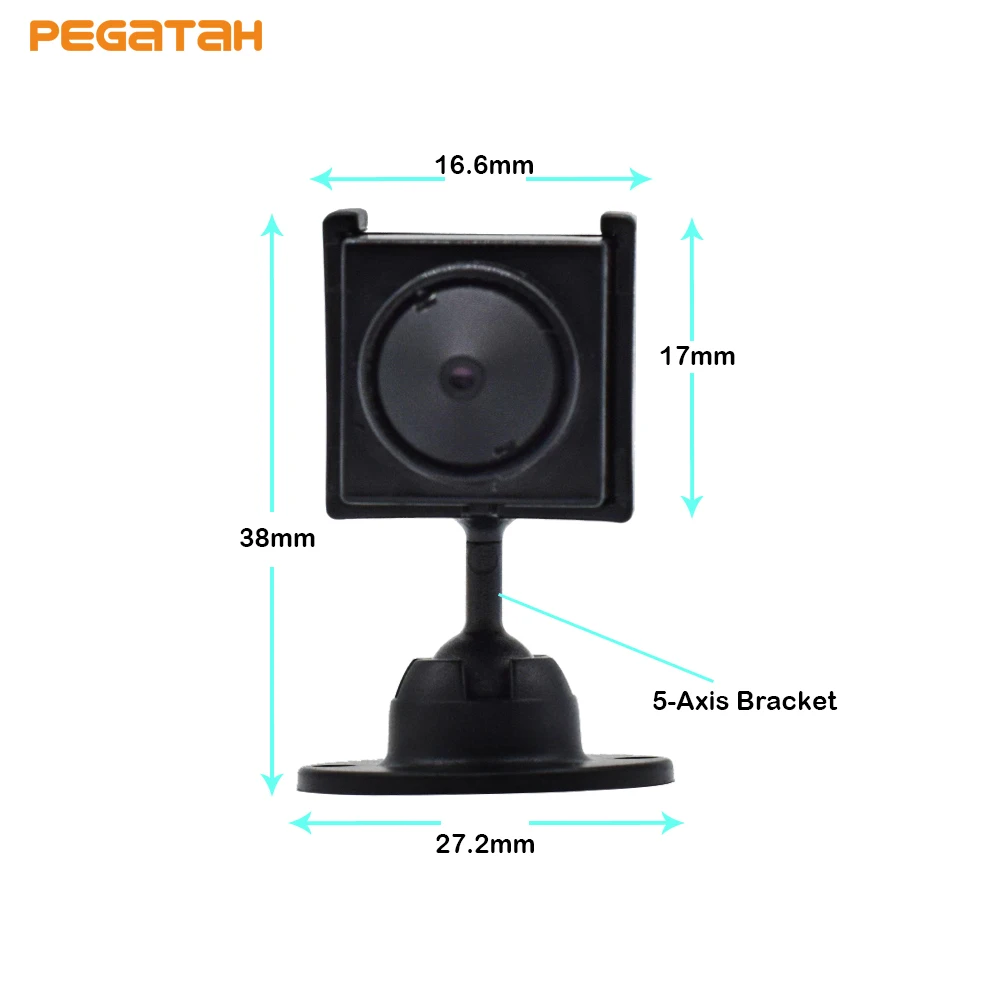 1080P Super Mini AHD Camera for cctv camera system MINI Security camera with  OSD menu and 5-Axis bracket