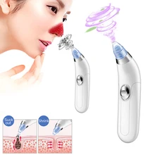 Нос пор глубокий очиститель вакуумное Очищение лица средство для удаления прыщей и угрей набор инструментов QS888