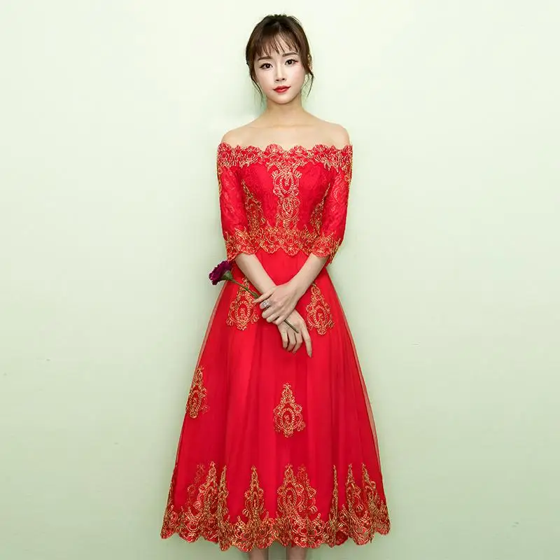 Азиатские невесты Весна Свадебное платье Китайская традиционная вышивка Чонсам с цветами кружева элегантное Сетчатое платье Размер xs-xxxl - Цвет: Style 10