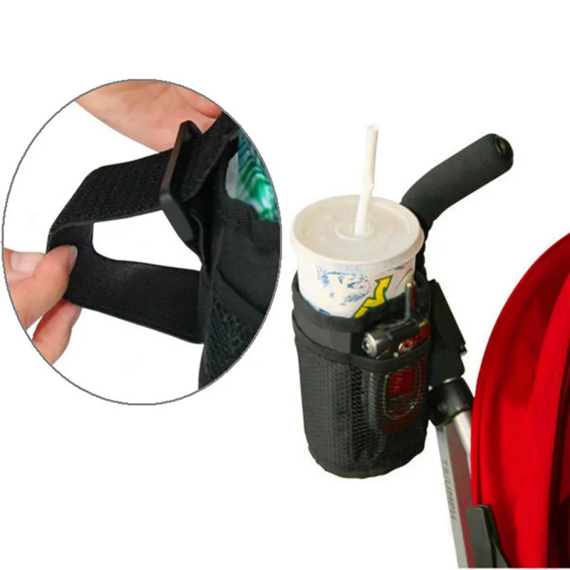 Pram Cup Holder Fabric & EPE Waterproof Inside Stroller Insulated Cup