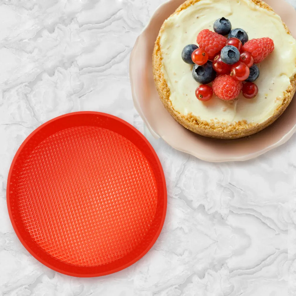 Новая круглая силиконовая форма для тортов форма для выпечки DIY большое украшение торта DIY Инструменты для выпечки кондитерских изделий для домашней кухни