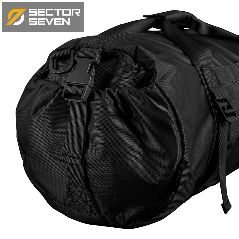 Sector Seven мужской модный Повседневный складывающийся портфель, уличные дорожные сумки на плечо, округлые дорожные сумки