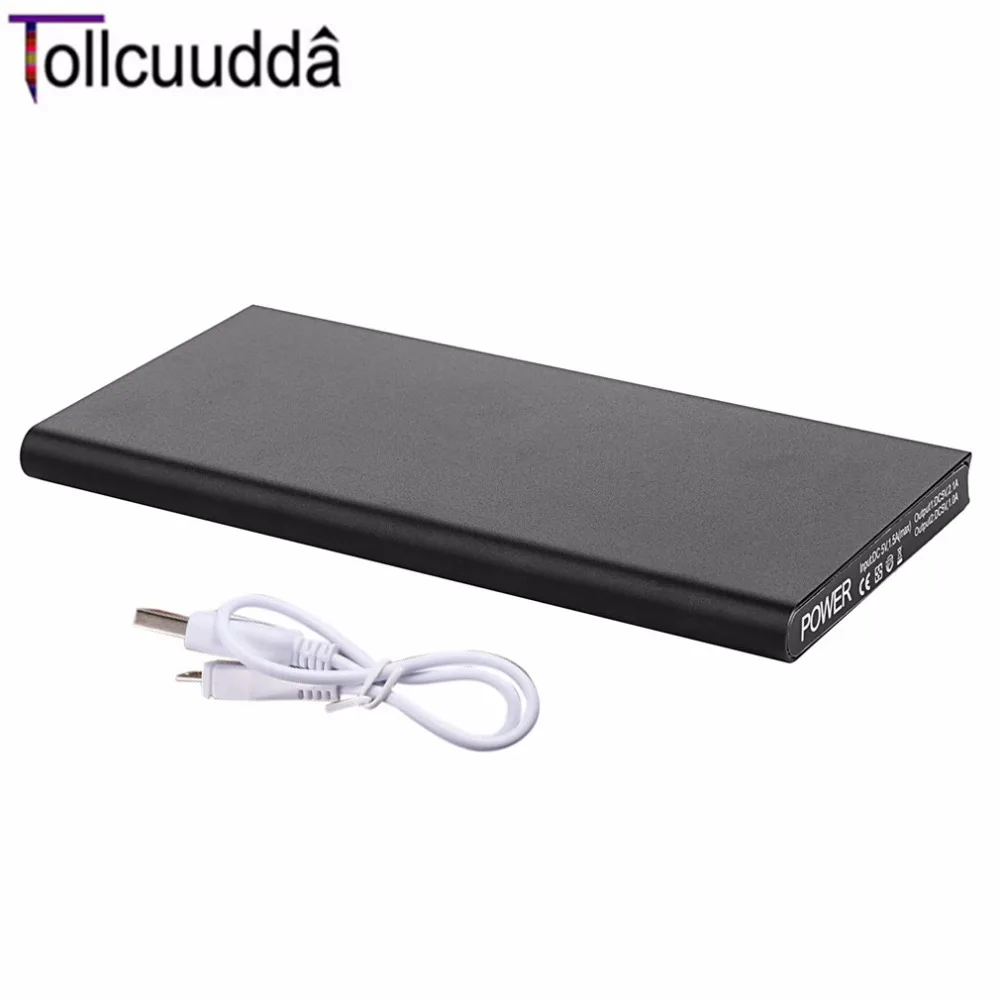 bilder für Original tollcuudda dycb01 10000 mah super licht gewicht tragbare metall powerbank handy doppel usb-ladegerät led-beleuchtung bilder für Original tollcuudda dycb01 10000 mah super licht gewicht tragbare metall powerbank handy doppel usb-ladegerät led-beleuchtung