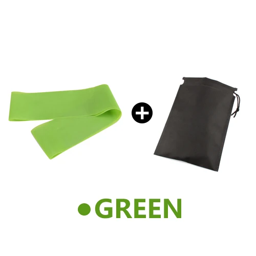 green with bag Эспандеры Резиновая лента 5 уровней Кроссфит фитнес-оборудование для тренировки пилатеса Спорт силовая тренировка атлетические резиновые петли - Цвет: green with bag