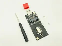 Сетевые карты USB Ethernet USIM адаптер NGFF M.2 ключ B к USB 3,0 карты для настольных ПК с сим 6pin слот для WWAN/модуль Новый