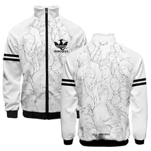 Dracarys Off Black And White Game Of Thrones Men Hoodie 2019 Stand Collar Zipper Man's Jacket Harajuku Winter Male Windbreakers