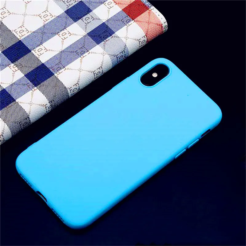 Роскошные мягкие матовые цветные чехлы на заднюю панель HKGK для Apple ...