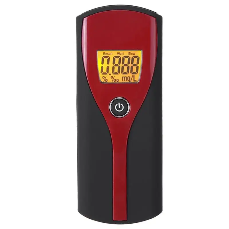 Профессиональный электронный цифровой тестер дыхания спирта легко использовать алкогольный Алкоголь метр анализатор детектор с ЖК-дисплеем
