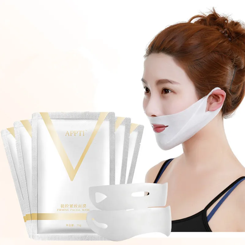 1pcs V Face Shape Tension Firming Mask