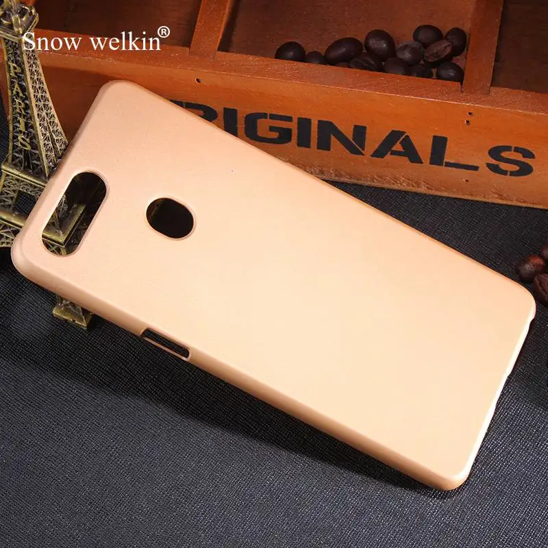 Роскошный прорезиненный матовый пластиковый твердый чехол Snow Welkin для R15 Dream Mirror