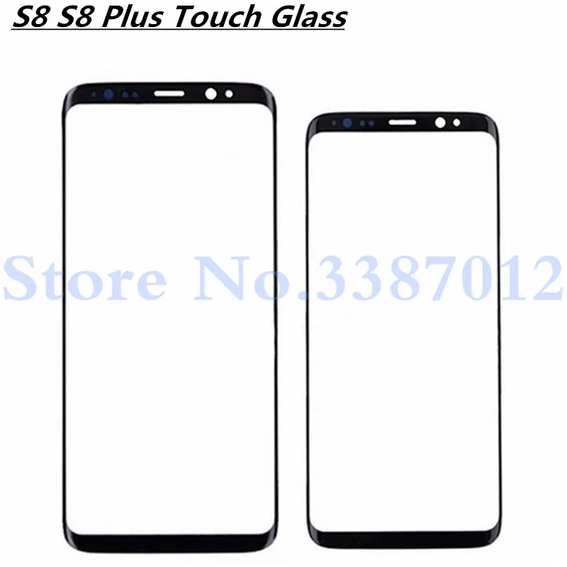 Запасная внешняя стеклянная линза для Samsung Galaxy S8 G950/S8 Plus G955 LCD сенсорный экран