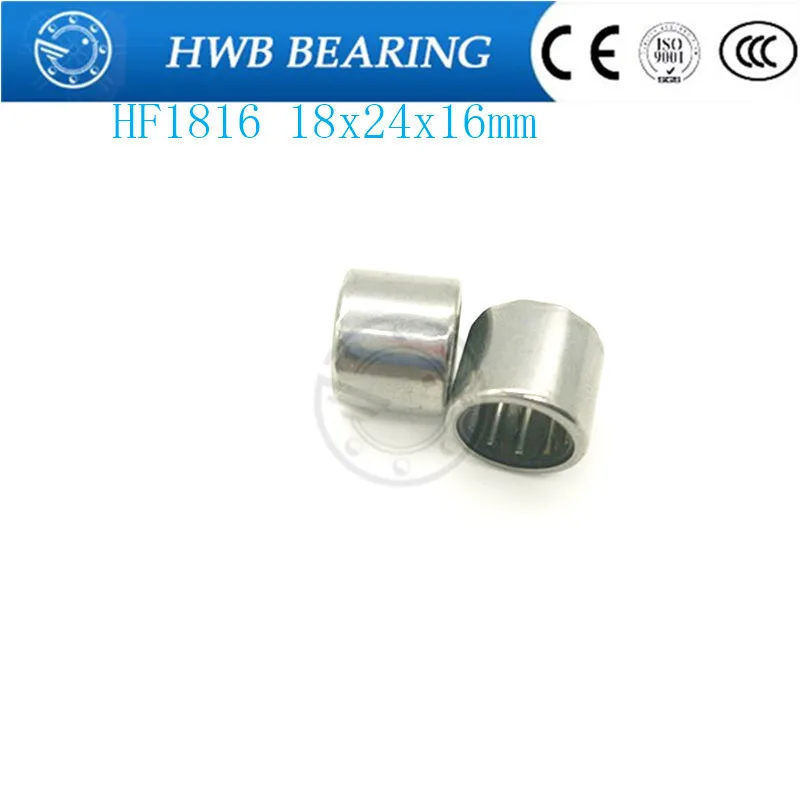 10pcs HF1816 One Way Needle Bearing 18x24x16mm 