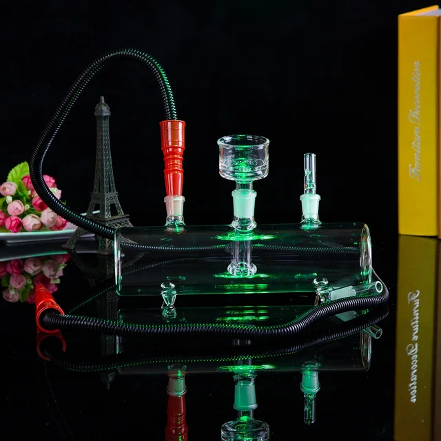 Complete Set Perfect Smoking Narguile Hookah Glass Hookahs Shisha Led