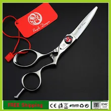 Professional Hair Scissors 5.5 inch Curved Hairdressing Barber Shears 62HRC Hair Cutting Scissors Tijeras Peluquero