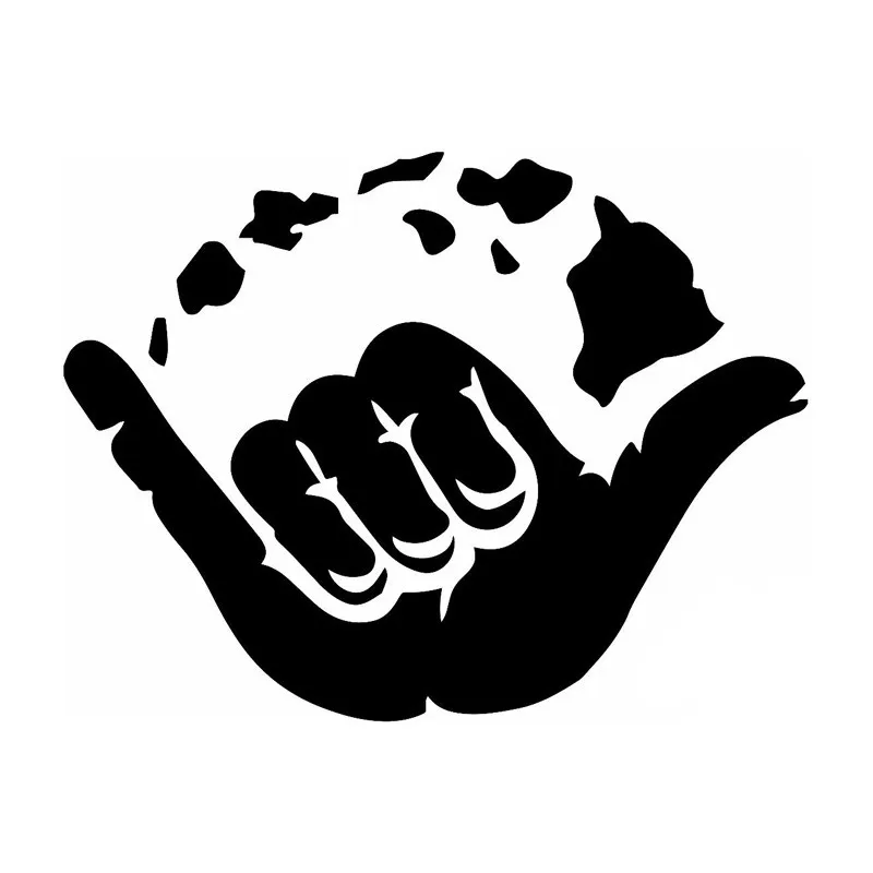 Car styling Interesting Hands Accessories Motorcycle Helmet Styling Sticker Waterproof Vinyl Decals Jdm | Автомобили и мотоциклы