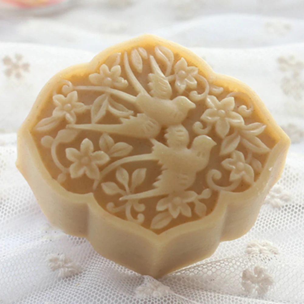 

Grainrain Silicone Mold Soap Craft Clay Fondant Cake Decorating Chocolate Mould Bird