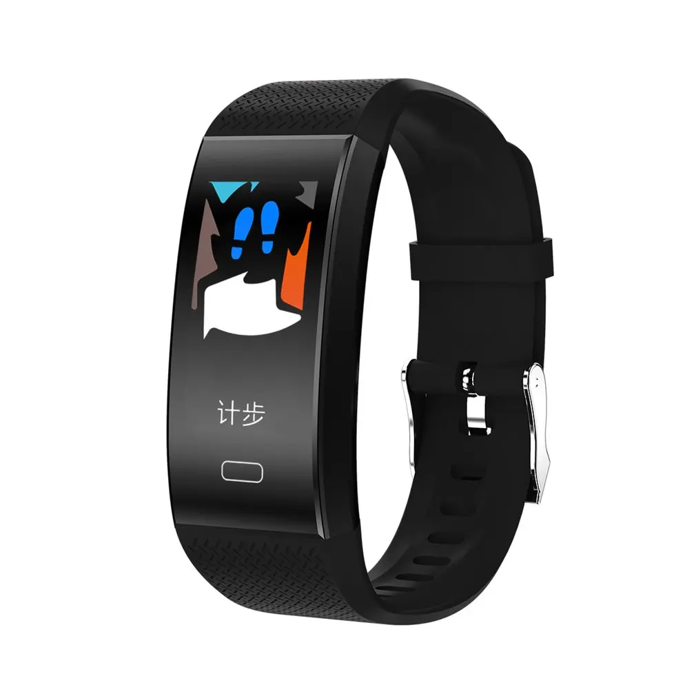 

Sports Pedometer Unisex Smart Watch Bluetooth Tracker Water Resistance Bracelet TF6 Reminder Outdoor Support IOS Android 2019