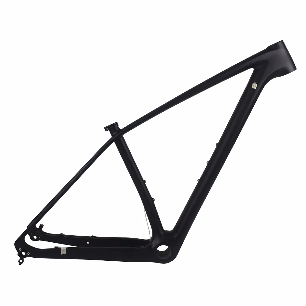 Cadre VTT Kuota K-29er Carbone 29" Taille M (18,5") - Conique HT 12x142mm - Noir/Rouge Rétro