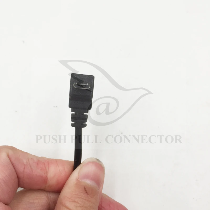 LEMO 00 разъем FHG.00.302 под прямым углом вниз Micro USB кабель FHG локоть 2 контактный