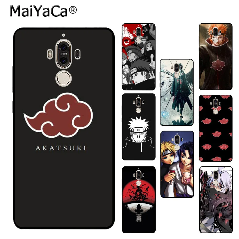MaiYaCa Akatsuki logo Naruto уникальный дизайн Модный чехол для телефона Huawei p20 pro p9 p10 plus mate9 10