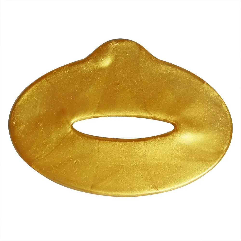

2pcs Gold Collagen Crystal Lip Mask Moisturizing Plump Anti Aging Anti Wrinkles Exfoliating Lip Film Patch