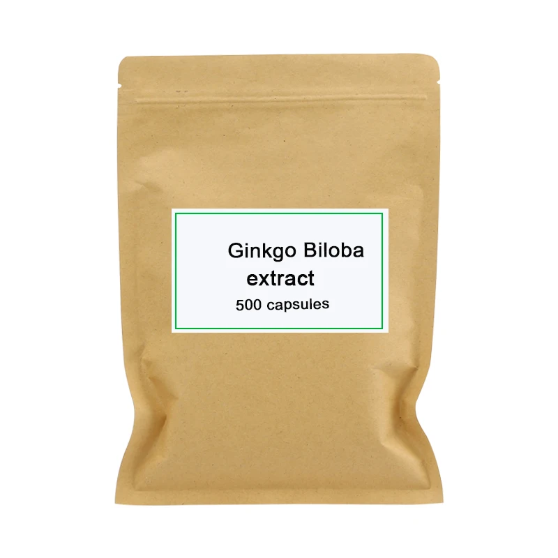 

GMP certified Pure Nature Ginkgo Biloba Extract 500pcs/lot