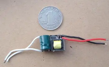 

Free Shipping! 10pc 85-265V AC input, LED light control power output 3W