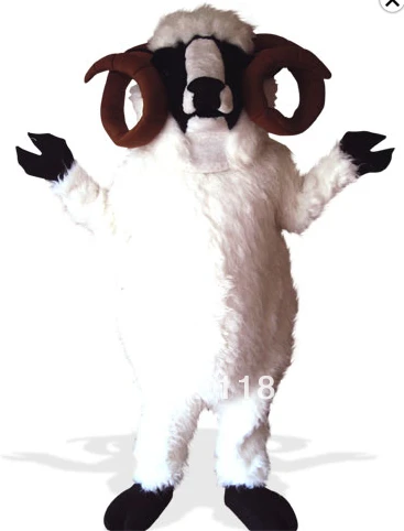 Mascot Sheep Goat Ram Mascot Costume Custom Fancy Costume Anime Cosplay  Kits Mascotte Fancy Dress Carnival Costume - Mascot - AliExpress