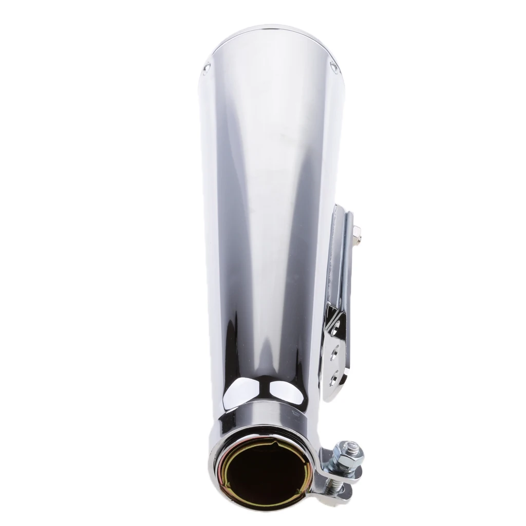 Motorcycle Shortly Tapered Silencer Exhaust Pipe Muffler for Cafe Racer SC sticker or AR sticker Fashion Design Style