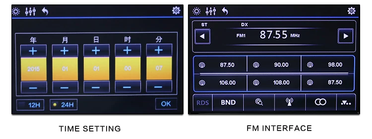 ANLUD Car Monitor DVD GPS MP5 Player 6.95 LCD Touch Screen 2DIN Autoradio In-Dash FM Radio with Remote for Rear View Camera (13)