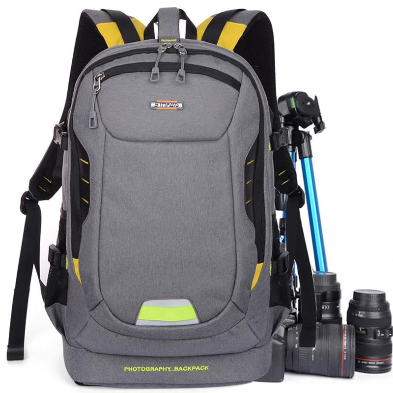 Multifunctional Digital SLR Backpack Photo Shockproof DSLR Camera Bag Video Cases For Canon