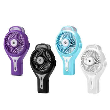 

Humidifier Misting Fan Handheld DC Brushless Cooling Portable Air Conditioner USB Rechargeable Home Office School