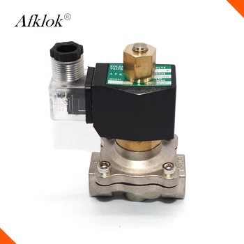 

2 way Stainless steel 1-1/4" inch solenoid valve 24volt for Water NPT