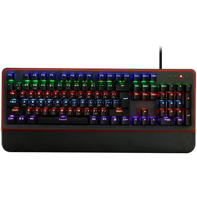 Best Offers ALLOYSEED Keyclick Mechanical Gamer Keyboard 107 Keys 12 Color RGB LED Backlit Gaming Keypad PC Accessroies for Overwatch Best Offers ALLOYSEED Keyclick Mechanical Gamer Keyboard 107 Keys 12 Color RGB LED Backlit Gaming Keypad PC Accessroies for Overwatch