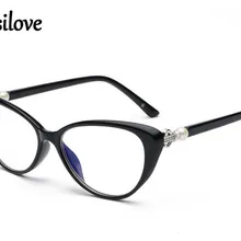 Eyesilove, кошачий глаз, женские очки для чтения, модные очки для пресбиопии, асферические линзы, антибликовые+ 100+ 150+ 200+ 250+ 300+ 350