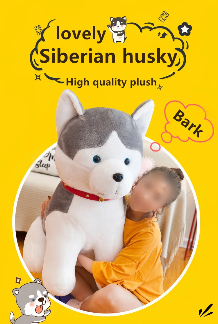 

Plush dog doll, children's large pet dog toy,6117 holiday birthday girl plush cute dog gift, cute animal Cushion/Pillow