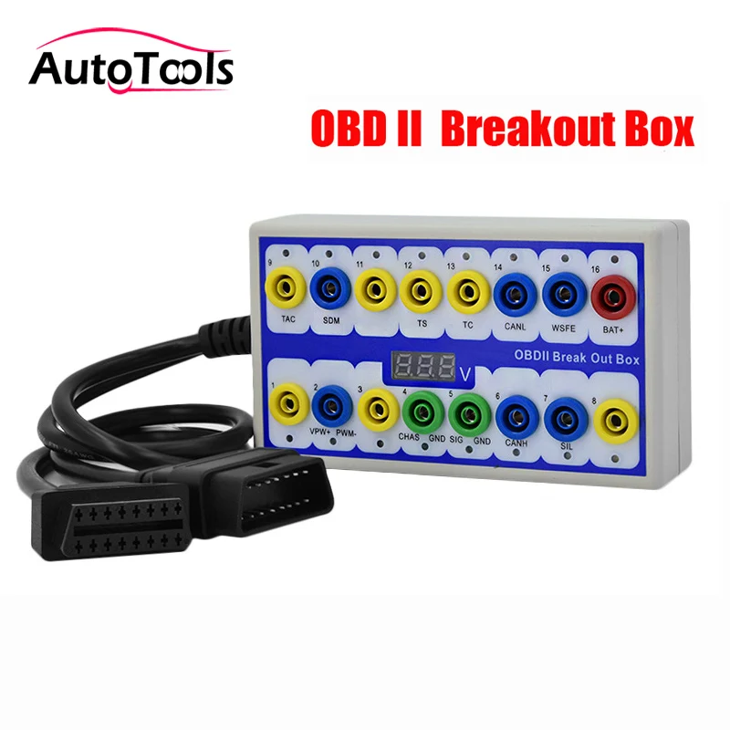 Kopen Hoge Kwaliteit Auto Breakout Doos Auto Protocol Test Box Protocol Detector Break Out Auto Accessoire Tool