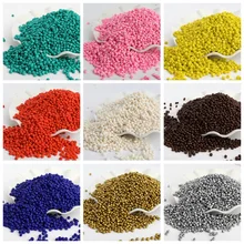 4 мм 200 шт./лот одноцветные стеклянные песочные бусины Круглый австрийский хрусталь отверстие шарик для детей Изготовление ювелирных изделий DIY аксессуары