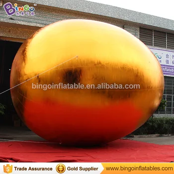 

Easter outdoor party event decoration 6m giant inflatable golden egg , big inflatable egg,Giant egg model - toy