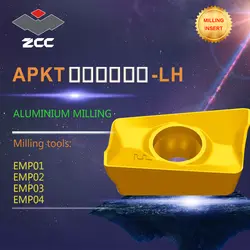 10 шт./лот фрезерные Вставки APKT APKT11T304 APKT11T3 для алюминиевых фрезерных инструментов для фрез EMP карбидные вставки