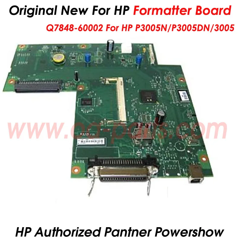 

Original New For HP P3005N P3005DN HP3005 HP 3005 Formatter Board Main Board Formatter Q7848-60002 Q7848-61006 Q7848-60003 Parts