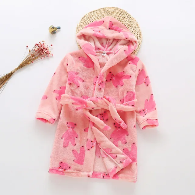 Buy Children Bathrobe for Girls Boys Spring 2018